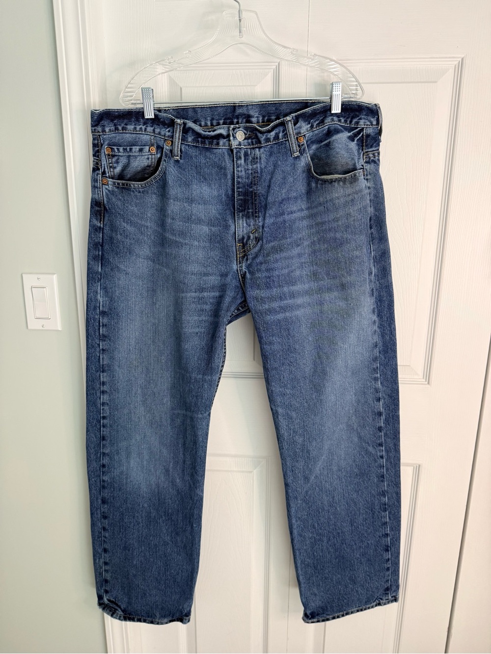 Levi’s 569 Loose Straight Blue Denim Jeans Size 38x32
